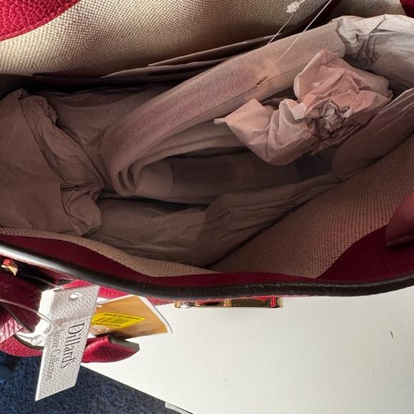 Michael Kors Cherry Red Satchel - Picture 5 of 9